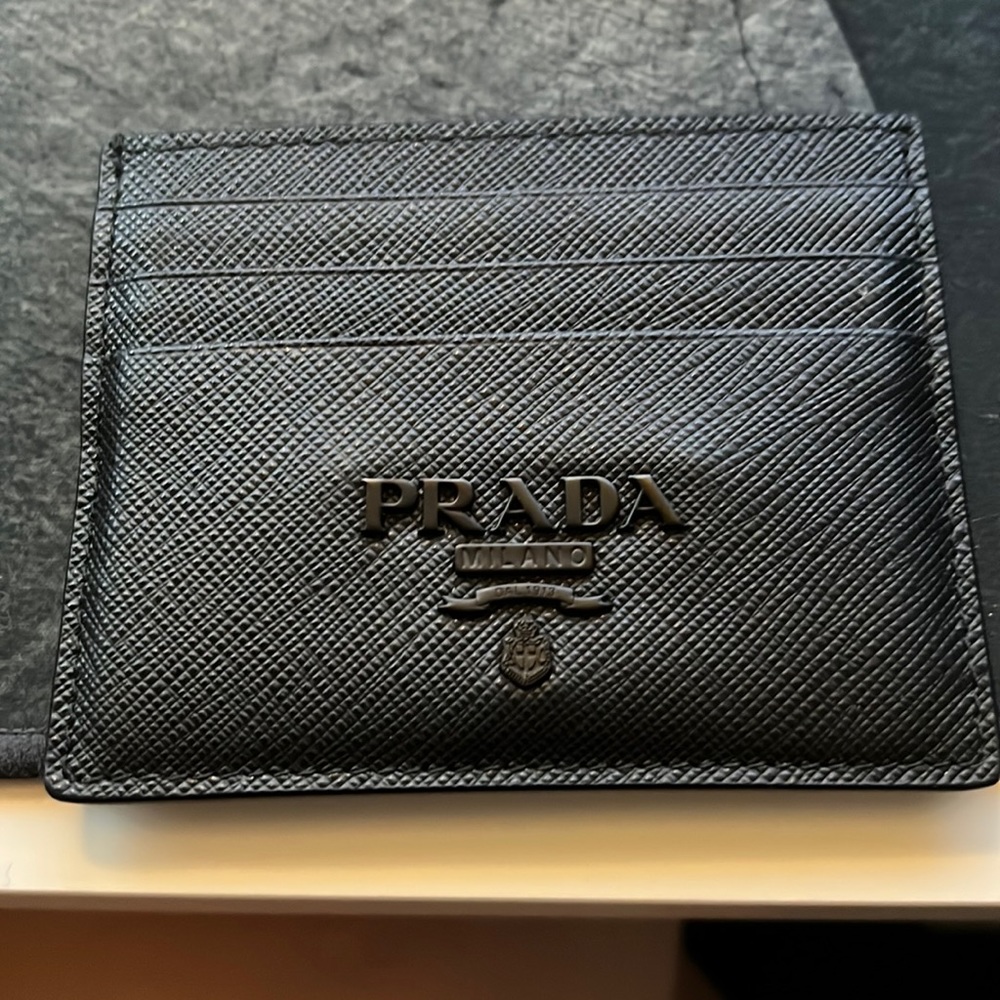 Prada card holder
